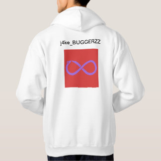 BUGGERZZ-vithoodie Tröja Med Luva
