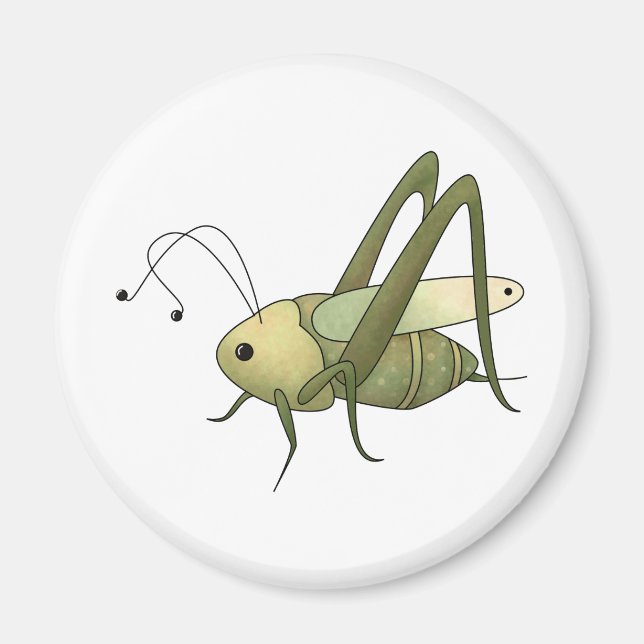Buggin 'You Too · Gräshoppa Magnet (Framsidan)