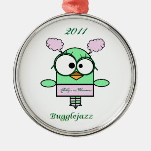 Bugglejazz baby 1st jul 2011 julgransprydnad metall