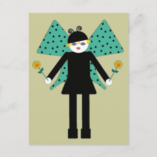 Buggy Martzkins ButterflyPostcard Vykort