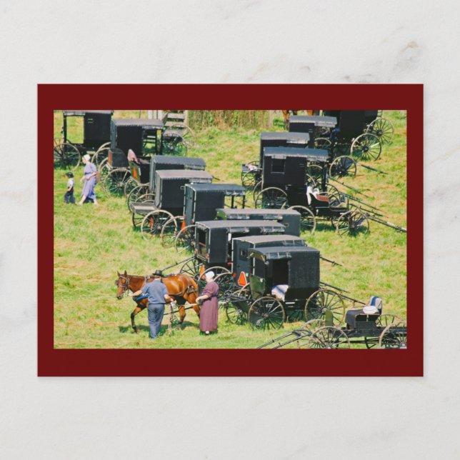 Buggy Parking Lot-vykort Vykort (Framsida)