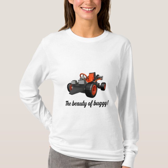 Buggy skönhet t shirt (Framsida)