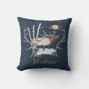 Bugling av Bull Elk Kudde