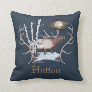 Bugling av Bull Elk Kudde