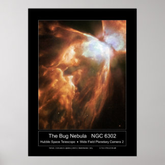 BugNebula-NGC6302-2004-46a Poster