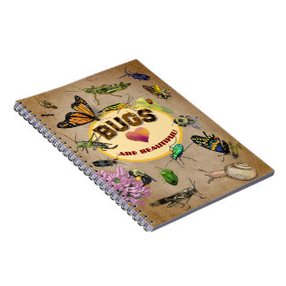 Bugs are Beautiful! Insects Anteckningsbok