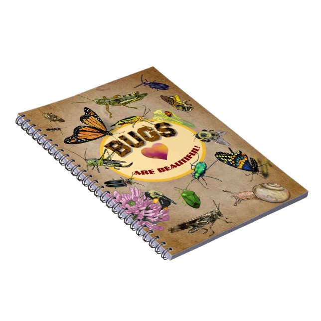 Bugs are Beautiful! Insects Anteckningsbok (Högra Sidan)