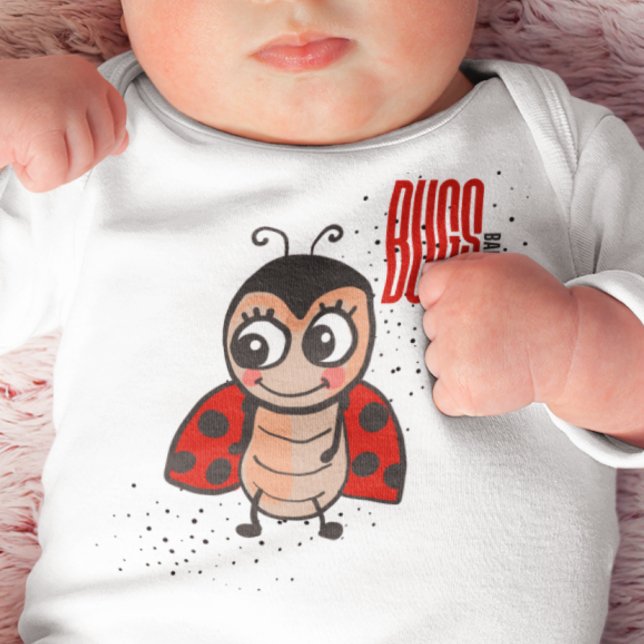 Bugs Baby-Lady Bird T Shirt (Skapare uppladdad)