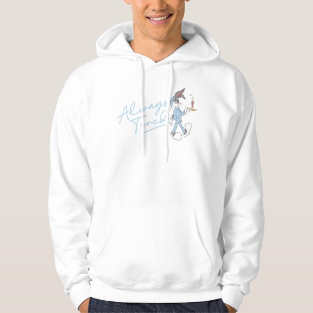 BUGS BUNNY™ Always Tired Hoodie (Framsida)