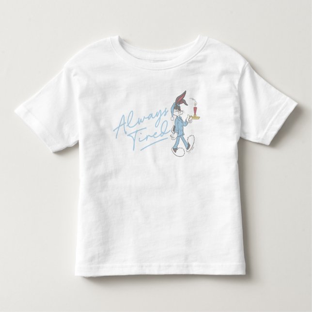 BUGS BUNNY™ Always Tired T Shirt (Framsida)