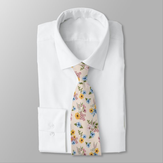 BUGS BUNNY™ Blommig Broderimönster Slips (Bunden)
