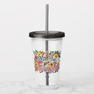 BUGS BUNNY™ Blomsterbroderad grafik Take Away Mugg
