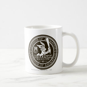 BUGS BUNNY™ Bronx Bomber's Runda Logotyp B/S Kaffemugg