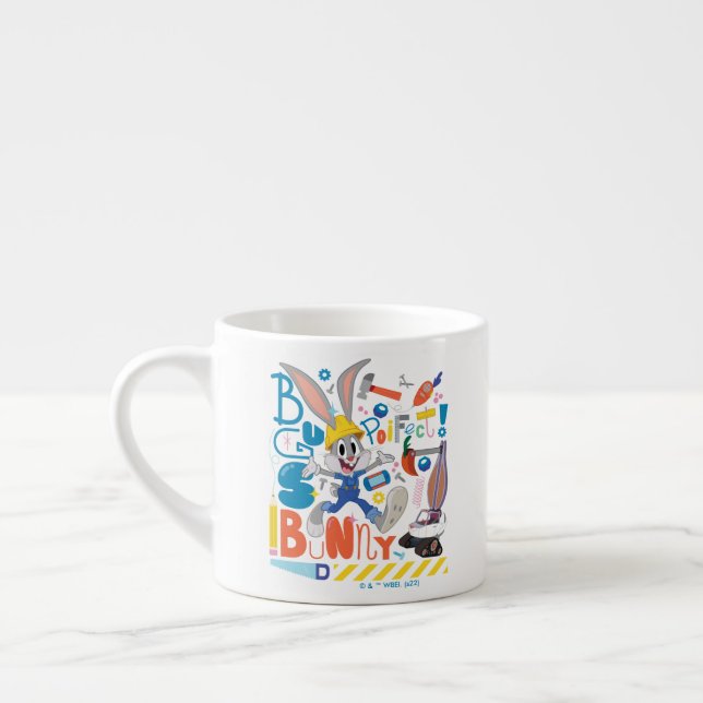 BUGS BUNNY BUILDERS™| BUGS BUNNY™ Arbetsredskap Espressomugg (Vänster)