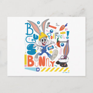 BUGS BUNNY BUILDERS™ BUGS BUNNY™ Arbetsredskap Vykort