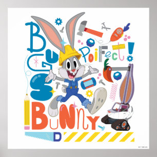 BUGS BUNNY BUILDERS™ BUGS BUNNY™ Arbetsverktyg Poster