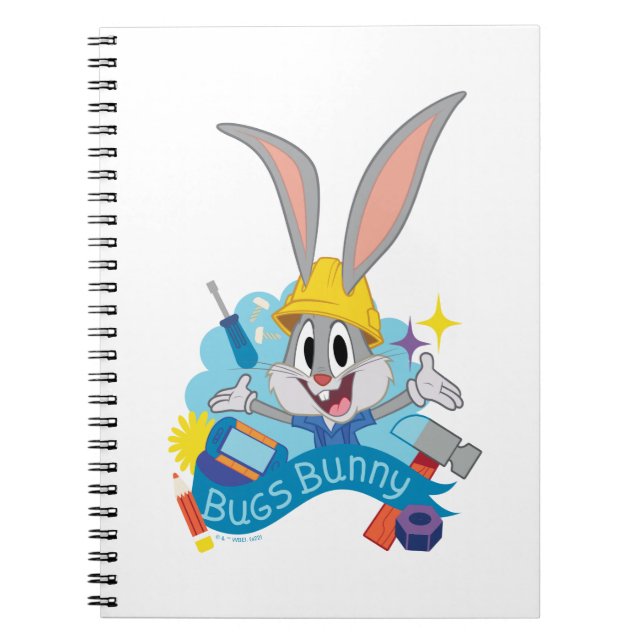 BUGS BUNNY BUILDERS™| BUGS BUNNY™ Karaktärsdesign Anteckningsbok (Framsidan)