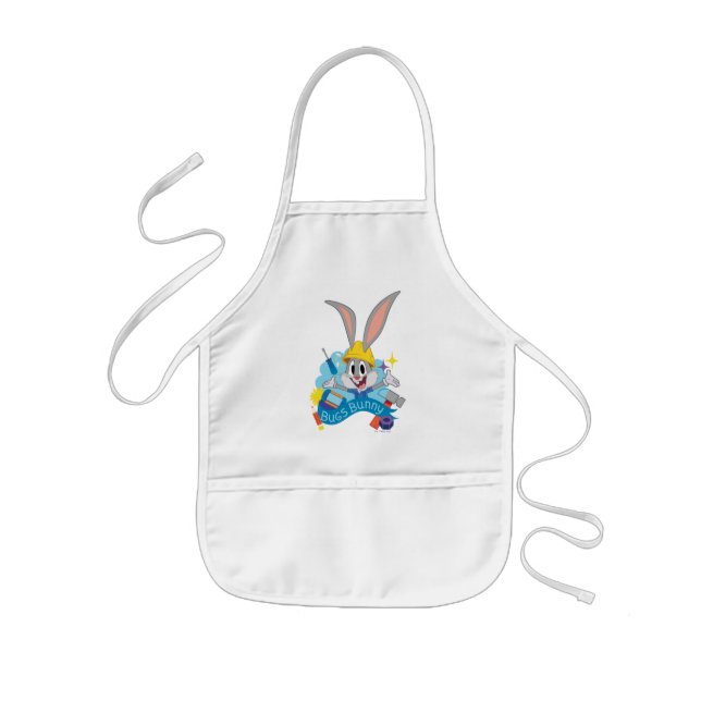 BUGS BUNNY BUILDERS™| BUGS BUNNY™ Karaktärsdesign Barnförkläde (Framsidan)
