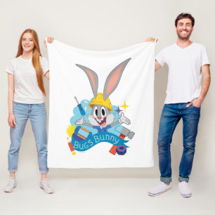 BUGS BUNNY BUILDERS™ BUGS BUNNY™ Karaktärsdesign Fleecefilt
