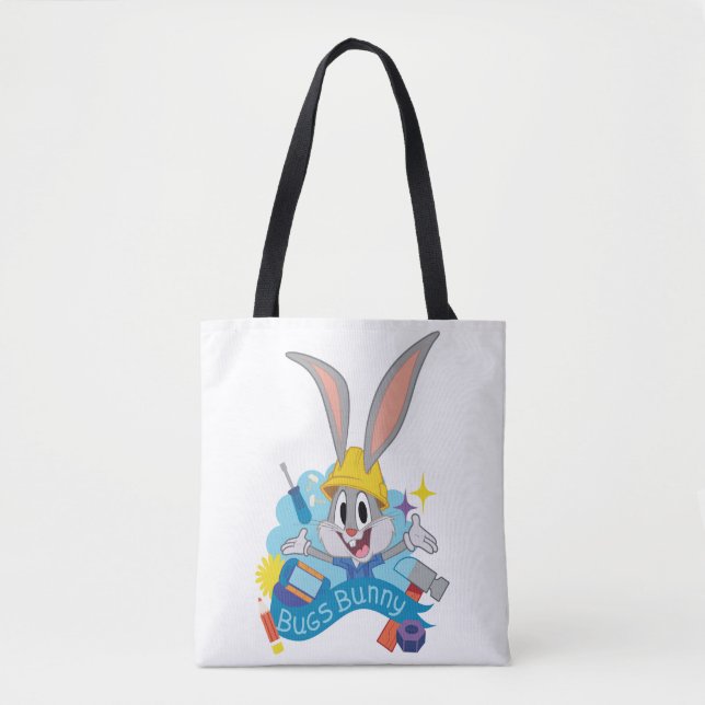 BUGS BUNNY BUILDERS™| BUGS BUNNY™ Karaktärsdesign Tygkasse (Framsida)