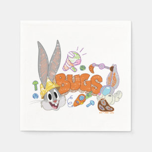 BUGS BUNNY BUILDERS™ BUGS BUNNY™ Skisskonst Pappersservett