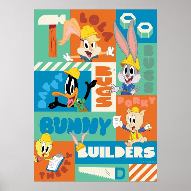 BUGS BUNNY BUILDERS™| Character Grid Pattern Poster (Framsidan)