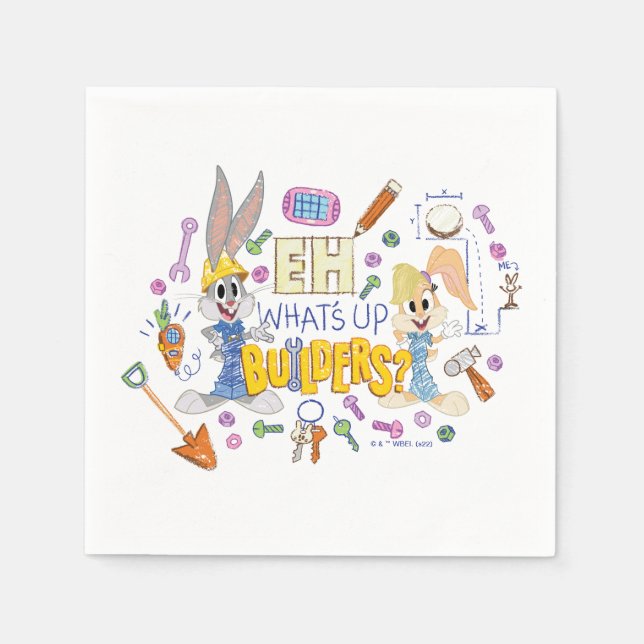 BUGS BUNNY BUILDERS™| Eh, What's Up Builders? Pappersservett (Framsidan)