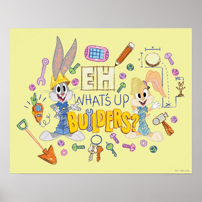 BUGS BUNNY BUILDERS™| Eh, What's Up Builders? Poster (Framsidan)