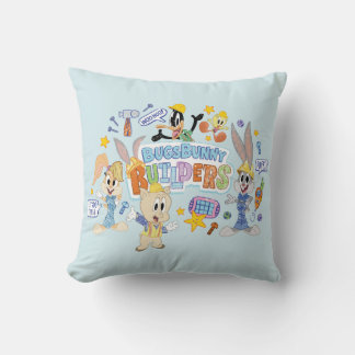 BUGS BUNNY BUILDERS™| Grupp Sketch Art Kudde