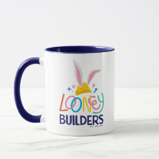 BUGS BUNNY BUILDERS™| Hård hatt staplade logotyp Mugg