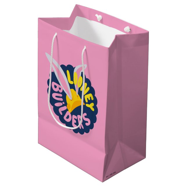 BUGS BUNNY BUILDERS™| Hård hjälm rund logo (Framsidan Vinklad)