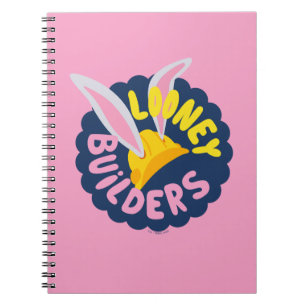 BUGS BUNNY BUILDERS™ Hård hjälm Scalloped Logotyp Anteckningsbok