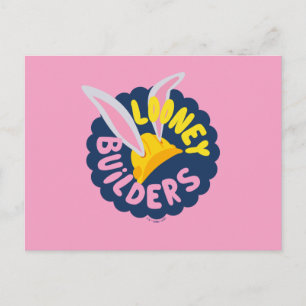 BUGS BUNNY BUILDERS™ Hård hjälm Scalloped Logotyp Vykort