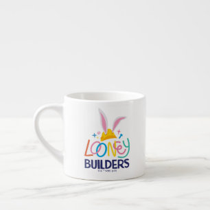 BUGS BUNNY BUILDERS™ Hård hjälm staplade logotyp Espressomugg