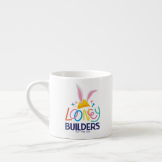 BUGS BUNNY BUILDERS™| Hård hjälm staplade logotyp Espressomugg