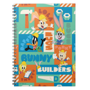 BUGS BUNNY BUILDERS™ Karaktärsgridmönster Anteckningsbok