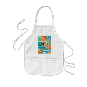 BUGS BUNNY BUILDERS™  Karaktärsgridmönster Barnförkläde