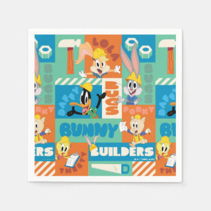 BUGS BUNNY BUILDERS™ Karaktärsgridmönster Pappersservett