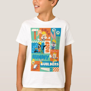 BUGS BUNNY BUILDERS™ Karaktärsgridmönster T Shirt