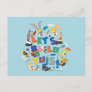 BUGS BUNNY BUILDERS™ Klistermönster "Let's Build Vykort
