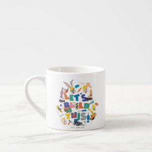 BUGS BUNNY BUILDERS™ "Låt oss bygga detta" Collag Espressomugg