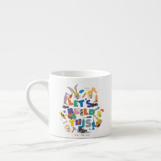 BUGS BUNNY BUILDERS™| "Låt oss bygga detta" Collag Espressomugg