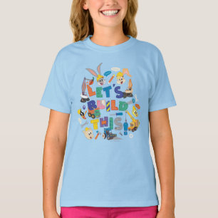 BUGS BUNNY BUILDERS™  "Låt oss bygga detta" Collag T Shirt
