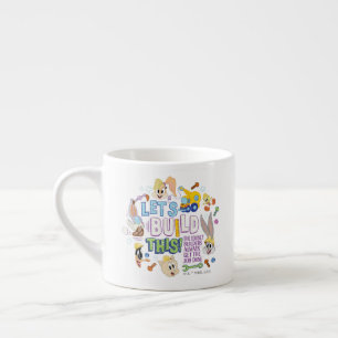 BUGS BUNNY BUILDERS™ "Låt oss bygga detta" Sketch Espressomugg