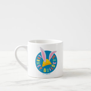 BUGS BUNNY BUILDERS™ Logotyp för byggarhatta-cirk Espressomugg