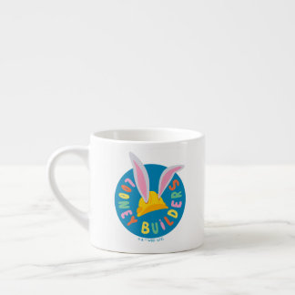 BUGS BUNNY BUILDERS™| Logotyp för byggarhatta-cirk Espressomugg