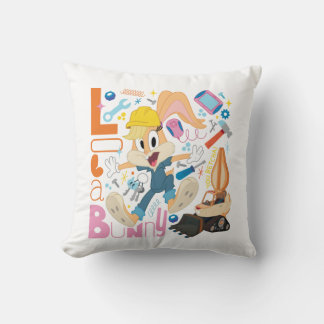 BUGS BUNNY BUILDERS™| Lola Bunny Arbetsredskap Kudde