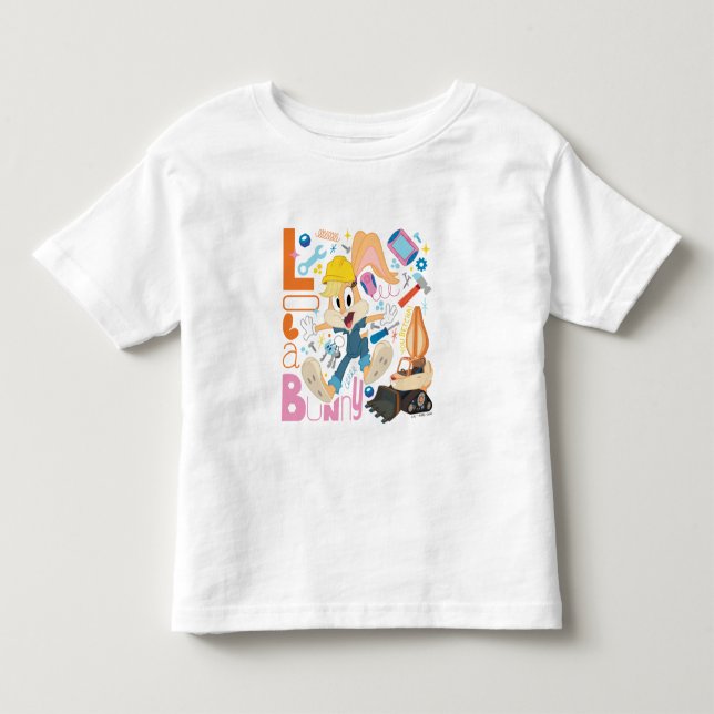 BUGS BUNNY BUILDERS™| Lola Bunny Arbetsredskap T Shirt (Framsida)