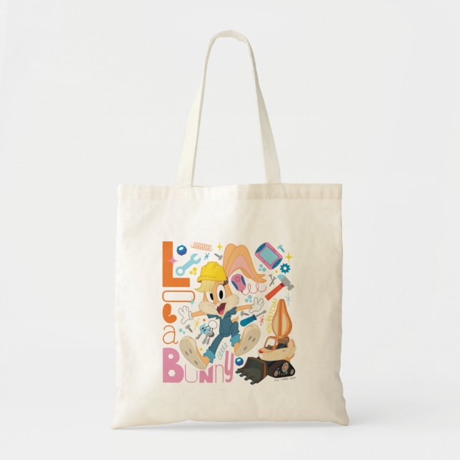 BUGS BUNNY BUILDERS™| Lola Bunny Arbetsredskap Tygkasse (Framsidan)