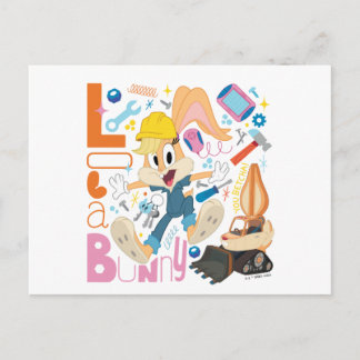 BUGS BUNNY BUILDERS™| Lola Bunny Arbetsredskap Vykort
